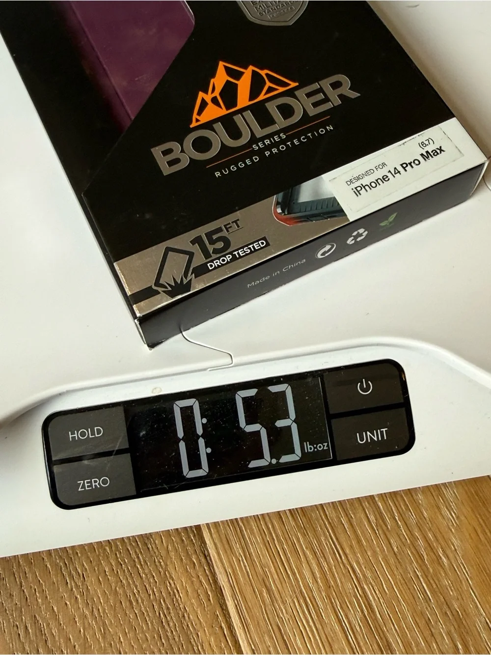 New xBase Boulder Series iPhone 14 Pro Max 6.7 case Purple Cranberry Wine Red
